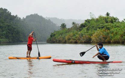 Tourism activities up in Eastern Samar’s Taft River.